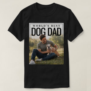 Camisa FotoPop Melhor Pai de Cachorro do Mundo
