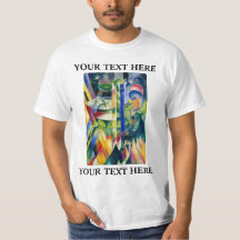 Camisa Franz Marc Os Pequenos Bodes Monteses