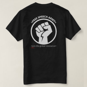 Camisa "FREE SPEECH ARMY"