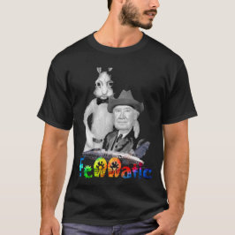 Camisa frente e verso do arco-íris de Harvey Fenn