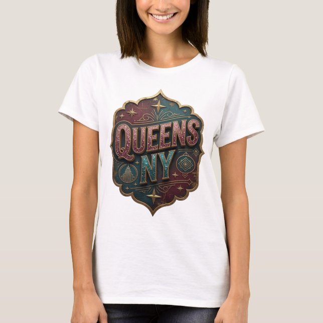 Camisa Fresh Gold QUEENS NY (Frente)