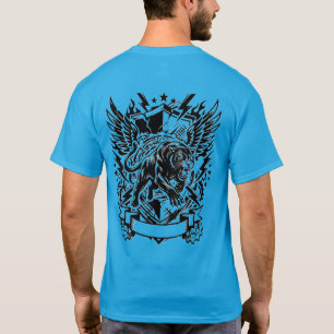 Camisa Fury Panther Crest – Pantera Preta Vintage