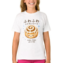 Camisa Fuwa Fiuwa Cinnamon roll Fofa