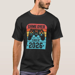 Camisa Game Over Turma de 2026 Último Dia de Aula