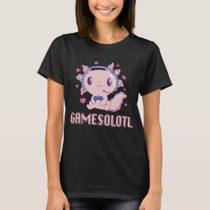 Camisa Gamesolotl Axolotl, Gamer Axolotl Lover Cut