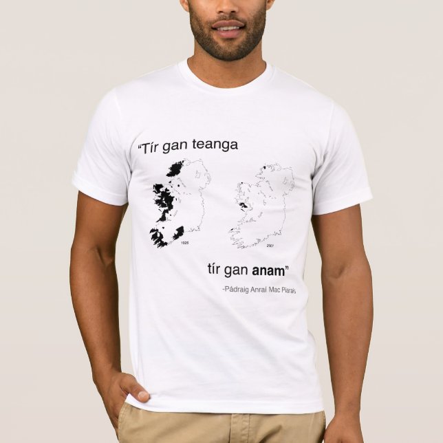 Camisa gan de Tír Teanga (Frente)