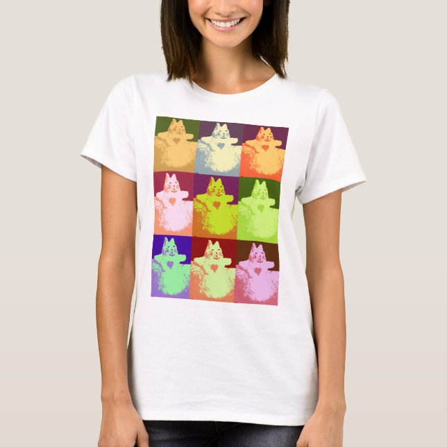 Camisa Gatinho pop (Frente)