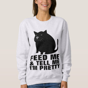 CAMISA GATO GORDO, ALIMENTE-ME & DIGA QUE SOU BONI