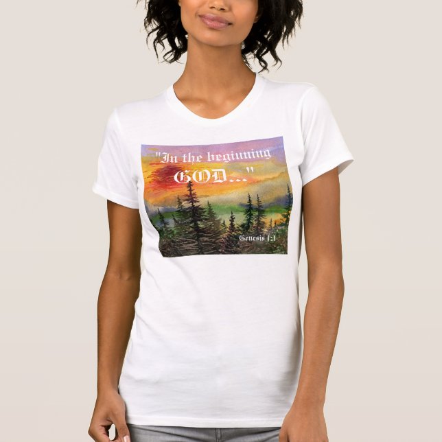 Camisa Gênesis 1:1 (Frente)