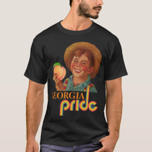 Camisa GEORGIA PRIDE PEACH FARMER (Clássico Retro)
