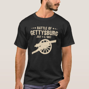Camisa Gettysburg Camisa Batalha Civil Camisa 1