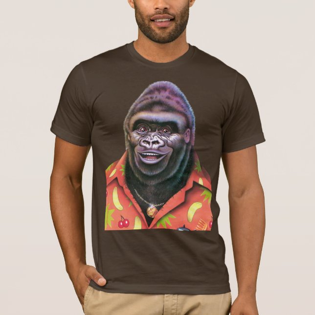 Camisa Giant Vain Gorilla design. (Frente)
