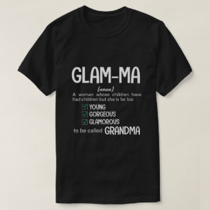 Camisa Glamma RD, Camisa Vovó, Presente Para Vovó