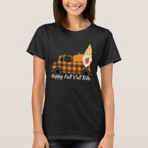 Camisa Gnomo de Queda Queda feliz de todos os gn