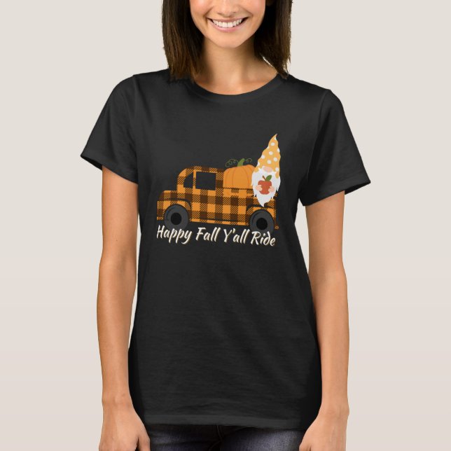 Camisa Gnomo de Queda | Queda feliz de todos os gn (Frente)