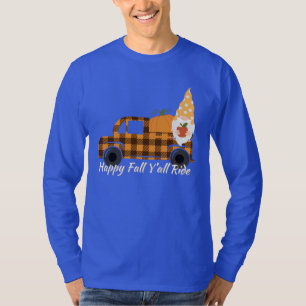 Camisa Gnomo de Queda Queda feliz de todos os gn