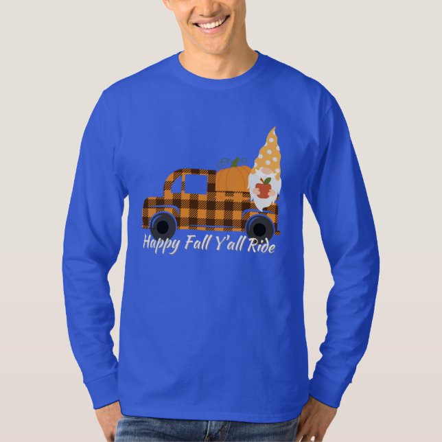 Camisa Gnomo de Queda | Queda feliz de todos os gn (Frente)