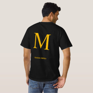 Camisa Gold Letter M Queen Energy – Luxo Preto
