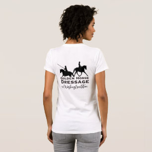 Camisa Golden Horse Dressage & Working Equitation
