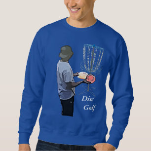 Camisa Golfing do disco azul