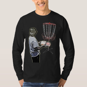 Camisa Golfing do disco para a Capa longa dos