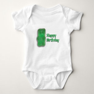 Camisa gomosa da criança do aniversário