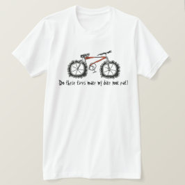 Camisa gorda da bicicleta