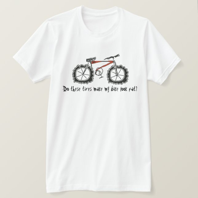 Camisa gorda da bicicleta (Frente do Design)