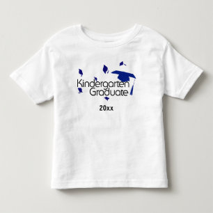 Camisa graduada do jardim de infância (branca)