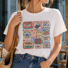 Camisa Gráfica com Colagem de Lata de Sardinha Vin
