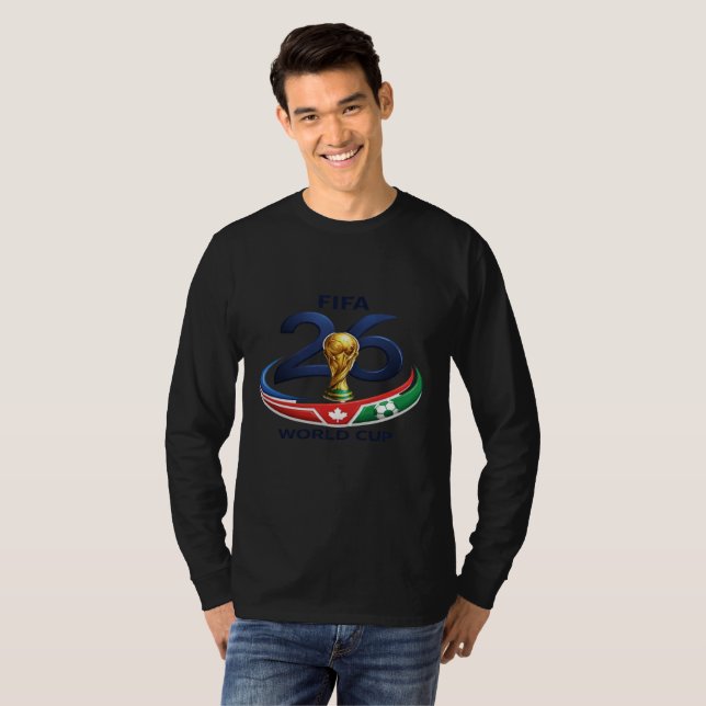 Camisa Gráfica da Copa do Mundo Canadá Trophy (Frente Completa)