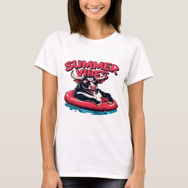 Camisa Gráfica das Víbias de Verão (Frente)