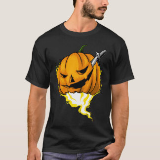 Camisa Gráfica de Halloween Pumpkin Horror
