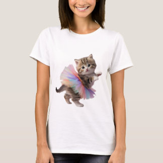 Camisa Gráfica De Kitten Cute