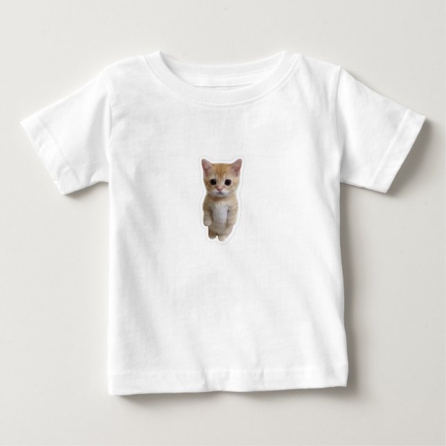 Camisa Gráfica Inocente De Gato (Frente)