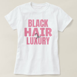 Camisa gráfica personalizada de luxo para cabelos