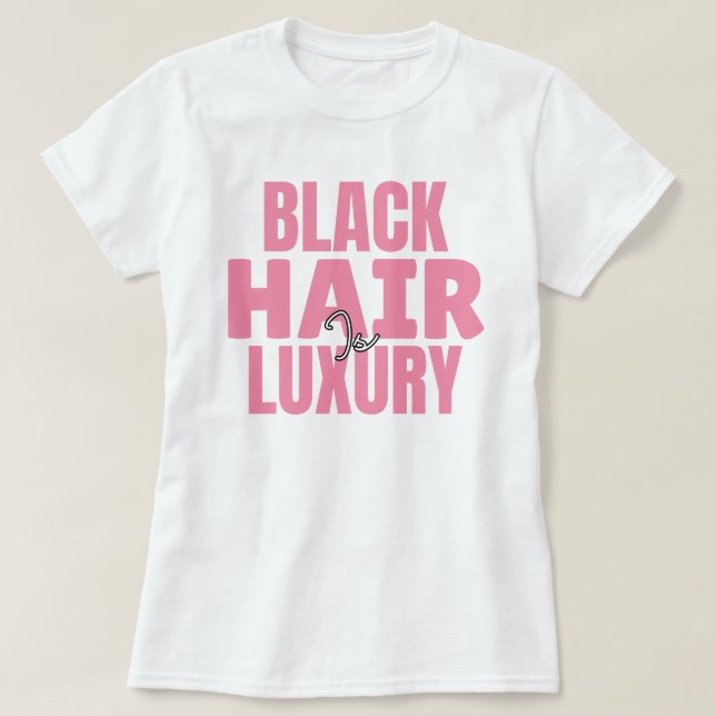 Camisa gráfica personalizada de luxo para cabelos  (Frente do Design)