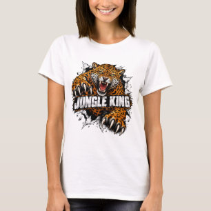 Camisa Gráfica Rei da Selva Jaguar, Rugido Feroz L