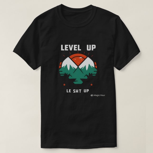 Camisa Gráfica T de Nível Superior (Frente do Design)