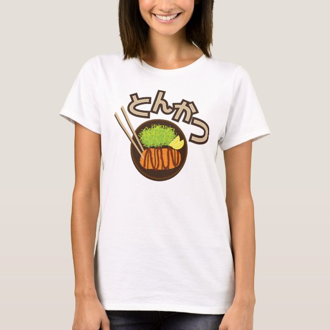 Camisa Gráfica Tonkatsu (Japonês) (Frente)