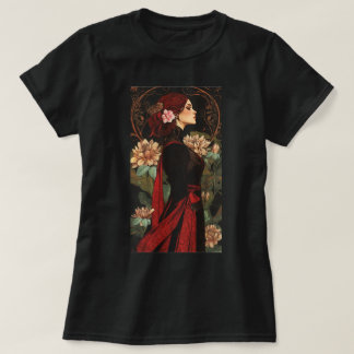 Camisa Gráfica Vintage Lady - Estética Retroativa
