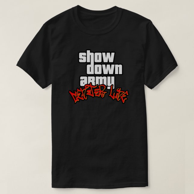 Camisa Grand Theft Army (Center Line) T-Shir (Frente do Design)