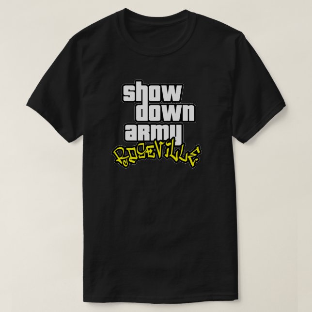 Camisa Grand Theft Army (Roseville) (Frente do Design)