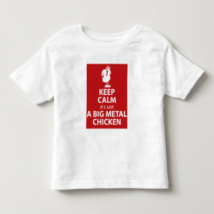 Camisa grande da galinha do metal