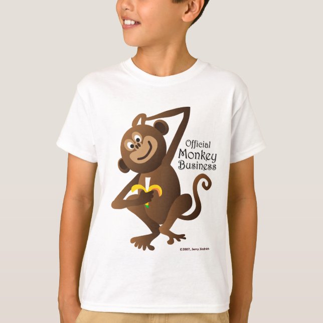 Camisa grande do macaco (Frente)