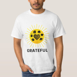 Camisa Grata de Ação de Graças de Sunburst