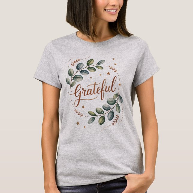 Camisa Grata - Positividade Diária De Teto Bonito (Frente)