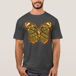 Camisa gravada da borboleta 1