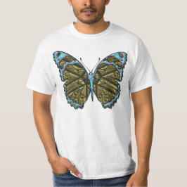 Camisa gravada da borboleta 3
