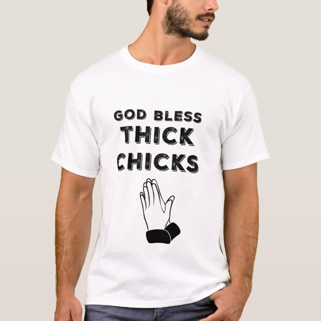 Camisa grossa dos pintinhos dos deus abençoe (Frente)
